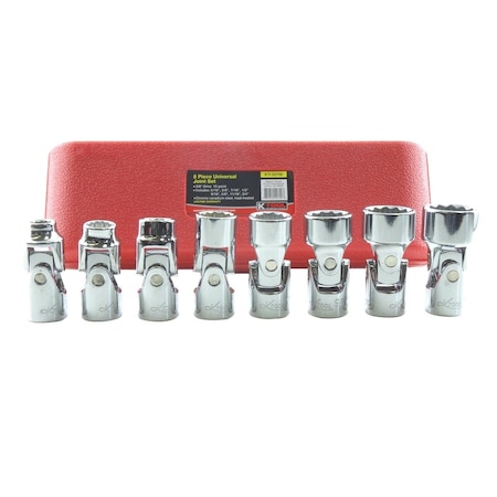 K Tool International 3/8" Drive Socket Set, SAE, 8 pcs KTI22700